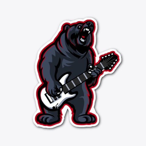 The Riffcrusher - Bear Sticker
